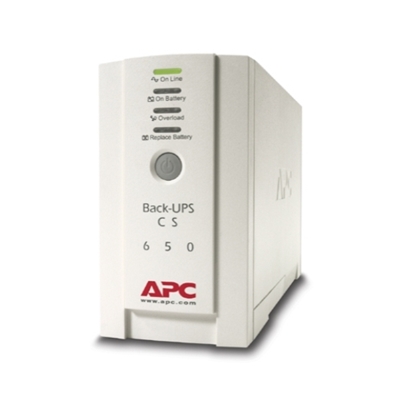 UPS APC BK650EI 650VA/400WATT +STABILIZZATORE, OUT 3PRESE IEC60320, PROT. RG11(PHONE) +SW - cod. 42.231